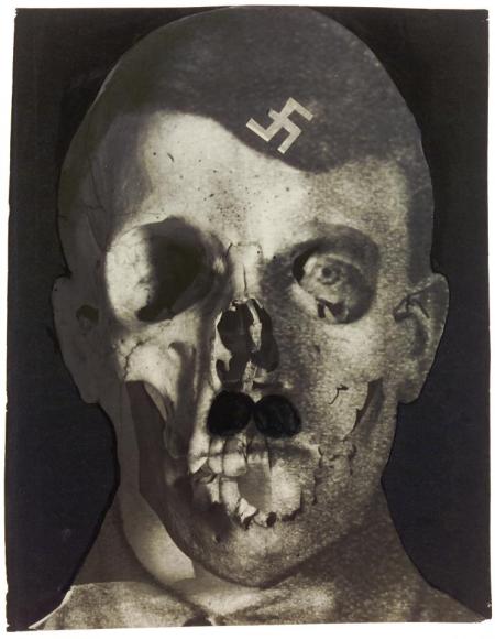 Erwin Blumenfeld, photomontage of Hitler 