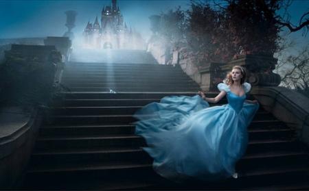 Scarlett Johansson as Cinderella, Annie Leibovitz.